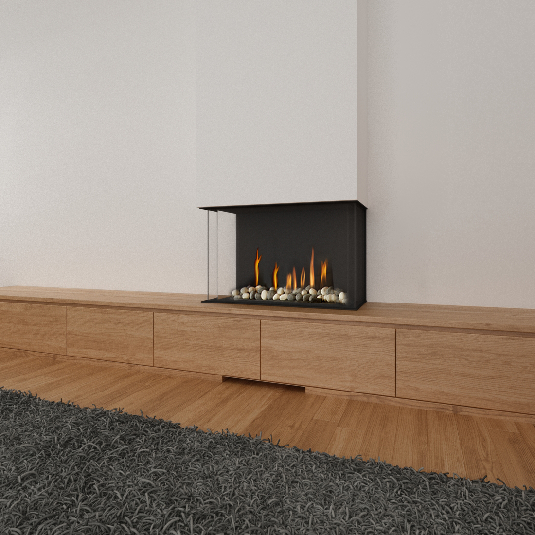 Three Sided Standard Burner